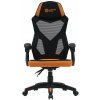 Herné kreslo CANYON Wave MCH02 Mesh Black orange