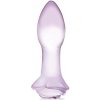 Glas - Rosebud Glass Butt Plug - Sklenený Análny Kolík
