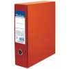 VICTORIA OFFICE Pákový šanón s obalom, 75 mm, A4, kartón, VICTORIA OFFICE, oranžový