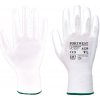 PORTWEST Portwest A129 Rukavice PU palm (12 párov) - Biela, S Biela, S