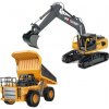 IQ models Set RC bagger + RC dump truck 1:24