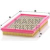 MANN-FILTER Vzduchový filter C2966