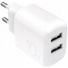 Sieťová Nabíjačka Puro PROLITE 10W 2x USB-A - biela
