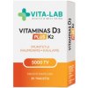 Komplex Vitamín D3 5000IU + K2 200mg, 30 tab. - VITA-LAB