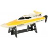 RC rýchlostný čln Double Horse FT007 1:16 2.4Ghz RTR Farba: Žltá