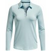 UNDER ARMOUR UA Zinger MicroStripe LSPolo, Blue - M