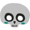 Folat maska Happy Halloween - lebka