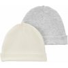 CARTER'S Čiapka Ivory/Grey neutrál MFL 2ks 0-3m