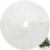 JAKS Podložka pod vianočný stromček biela 90cm