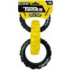 Tonka gumové 3 kruhové ťahadlo s flexibilným vzorom 27 cm