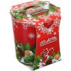 Verona Christmas Merry Vianočná sviečka v skle - 90 g Vôňa: Christmas Sweets