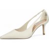 Steve Madden dámske kožené lodičky - béžovobiele - 40