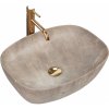 REA - Umývadlo na dosku Freja Beige 51x39,5 REA-U6647