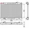 Chladič motora DENSO DRM46050