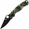 Spyderco Para Military 2 G-10 Camo Black Blade C81GPCMOBK2