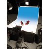 Colorama Colorgrad pozadie PVC 110x170cm White/Sky