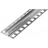 DL7/2 dilatačná lišta bez výplne ACARA, nerez lesk V2A, 12,5 mm, 2,5 m