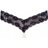 Dámske tangá s perlami S