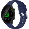Remienok Solid Wristband modrý pre Garmin Forerunner 158