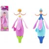 Teddies Vystřelovací víla plast 17cm modrá modré vlasy