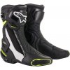 Topánky SMX Plus V2, ALPINESTARS (čierna / biela / žltá fluo, veľ. 38)