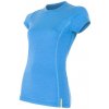 SENSOR MERINO WOOL Active dámské triko kr.ruk.modré L