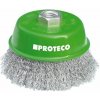 PROTECO misková kefa 75mm x M14 - 0,35 mm NEREZ 10.231-075-NER