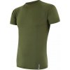 Pánske tričko kr.rukáv SENSOR MERINO ACTIVE safari green XXL