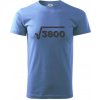 Narodeniny odmocniny 60 - Klasické pánske tričko vyššej gramáže - 2XL ( Svetlomodrá )