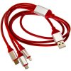 Telefónny Kábel 3v1 Microusb Usb C Iphone