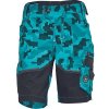 CERVA NEURUM CAMOU šortky| petrolejová 52