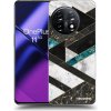 Picasee silikónový čierny obal pre OnePlus 11 5G - Dark geometry