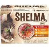 SHELMA kapsičky - hovädzie & morka & kura & kačica v omáčke 12x85g