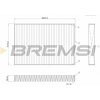 Bremsi FC0495C Filtrácia, vetranie priestoru pre cestujúcich