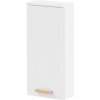 Kúpeľňová závesná skrinka Möbelpartner Duo biela 32,7 x 72,3 x 16,3 cm