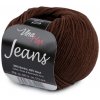 Pletacia priadza Jeans 50 g - 1 ks 10 (8220) hnedá