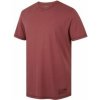 Husky Tee Base M dark bordo S; Červená triko