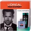 L'Oréal Paris Man Expert Hydra Energetic 100 ml Man Expert Hydra Energetic After-Shave Splash + 250 ml Elséve Man Arginine šampón darčeková sada