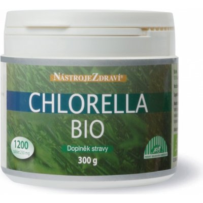 Nástroje Zdraví Chlorella extra Bio 300 g 1200 tabliet