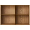 Závesná knižnica v dekore duba v prírodnej farbe 89x61 cm Mistral – Hammel Furniture