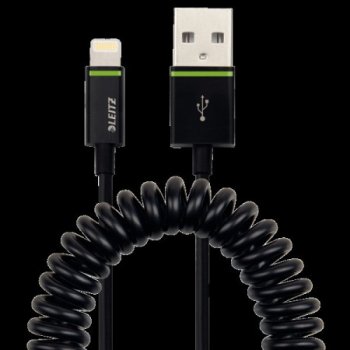 Leitz ES621201 USB Complete Lightning, 1m, bílý