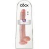 King Cock Obrovské XXL dildo 14 Horn Dildo Natural 35 cm