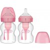 Dr.Browns WB52601 so širokým hrdlom PP Options Plus 2 pack ružová 150ml