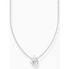 Thomas Sabo KE2213-051-14-L45V Silver necklace w. white drop pendant