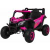 JOKO Elektrické Autíčko Buggy Madman UTV-MX 4x4, penové kolesá, kožené sedadlo, ružové