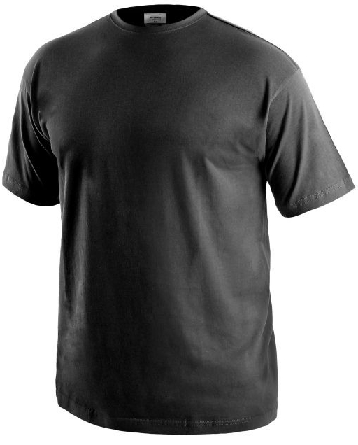 CXS Daniel tričko s krátkym rukávom čierne
