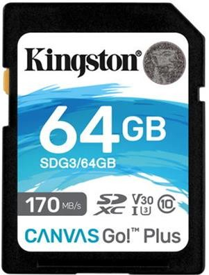 KINGSTON SDXC 32GB SDG3/64GB