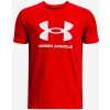 Chlapčenské tričko Under Armour SPORTSTYLE LOGO SS-RED S