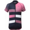 Detský cyklo dres Silvini Mazzani čierna/ružová 122-128