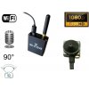 Mikro pinhole kamera FULL HD 90° uhol + audio - Wifi DVR modul pre live prenos